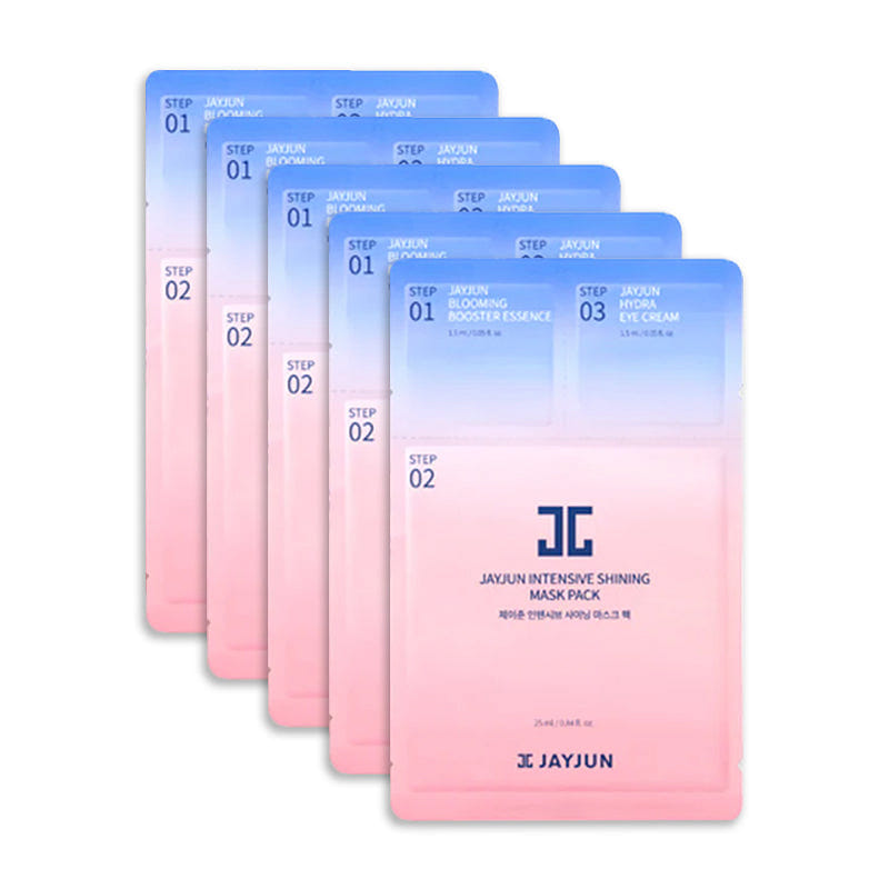 JAYJUN INTENSIVE SHINING MASK 5piece 1 each