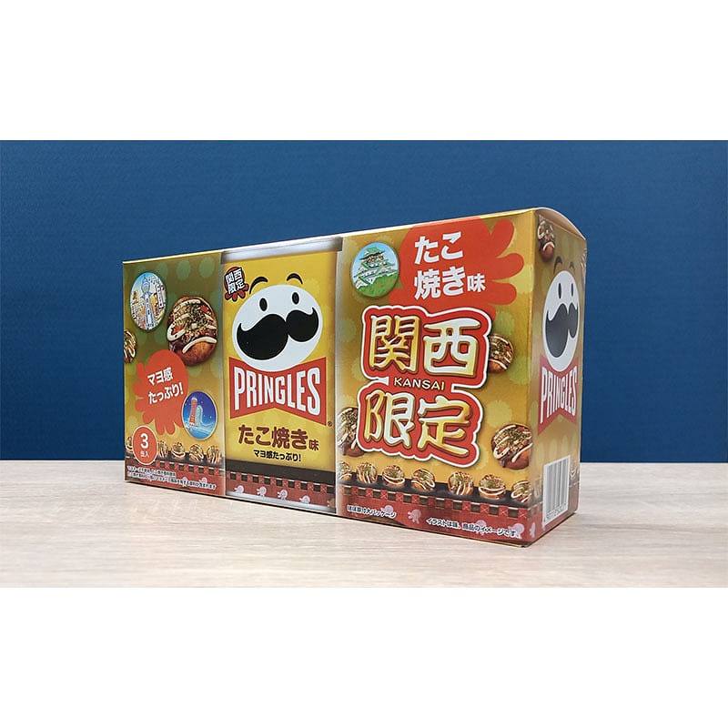大阪・関西名物ポテトチップス たこ焼き味 159g(53g×3箱) 1 個