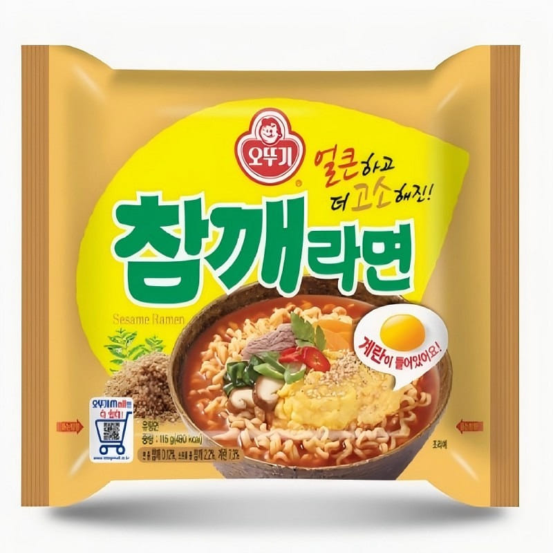 Dumpling sesame Lamian Noodles instant noodles packaged in bags115g*32 11 파운드