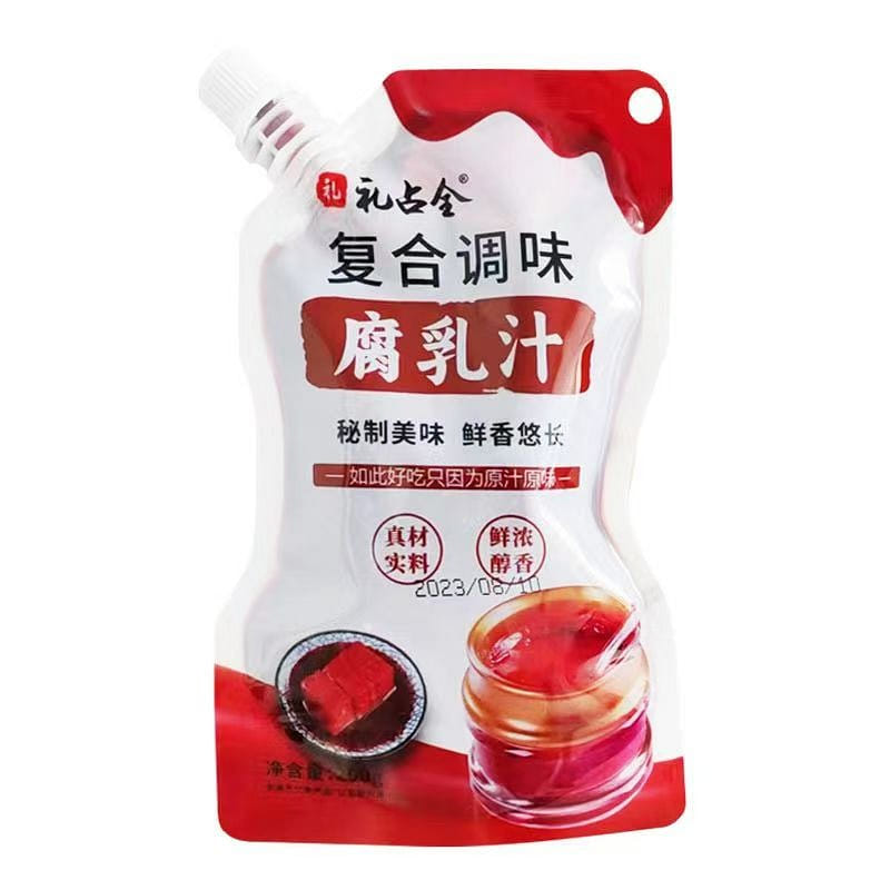 Lizhan Quanzheng Zongnan Milk 200g * 1 bag of Braised pork belly, rotten milk, hot pot sauce 200 g