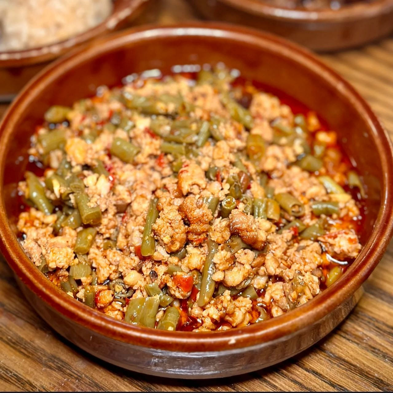 Minced Pork with Pickled String Beans 160 g