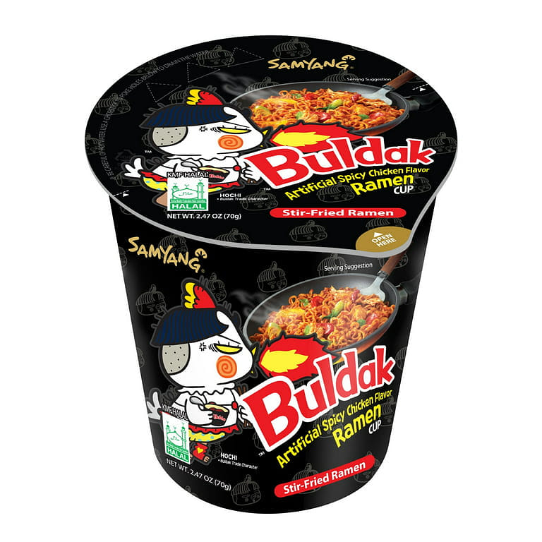 Samyang Buldak Spicy Chicken Flavor Ramen Cup 1 each