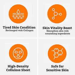 Leaders Insolution Collagen Lifting Skin Renewal Mask Rx (10 Sheets) 10 box