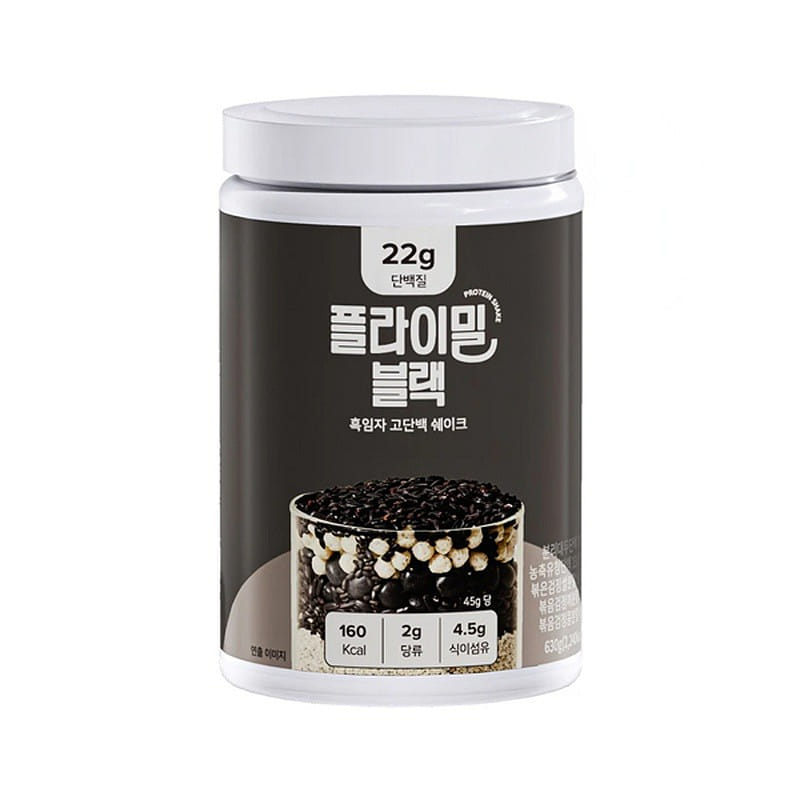 단백질 쉐이크 대용량 블랙 흑임자맛 630g 630 그램