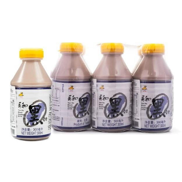 永和 黑豆浆 300ml 6 瓶