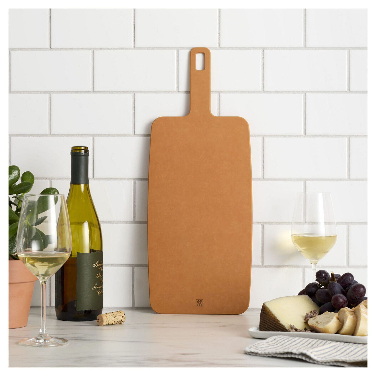 ZWILLING Plant Fiber Cutting Board 19-in  Natural 1 개