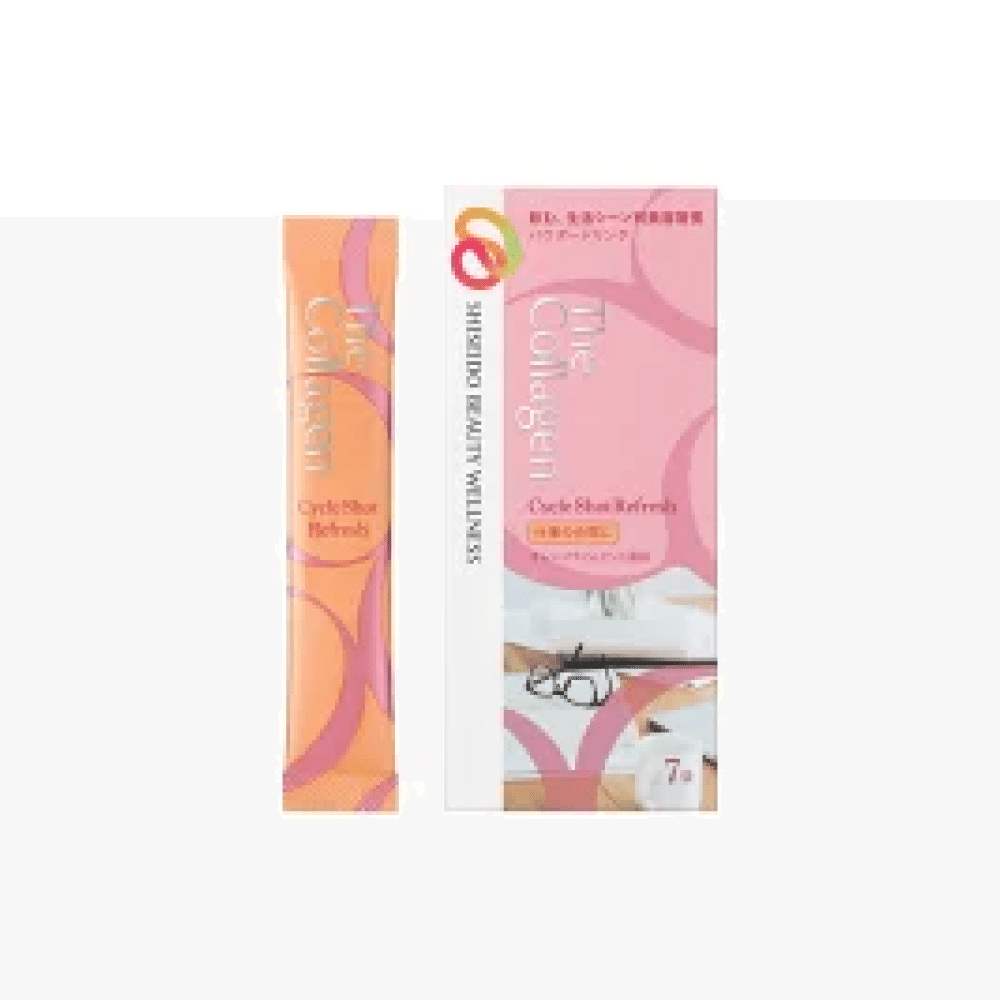 SHISEIDO Collagen Circulating Supplement Orange Peppermint Flavor 2.5gx7 Packets