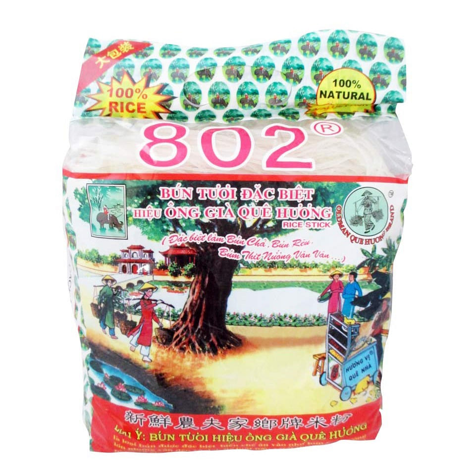 Oldman Que Huong Brand 802 Rice Stick 2 lb 1 個