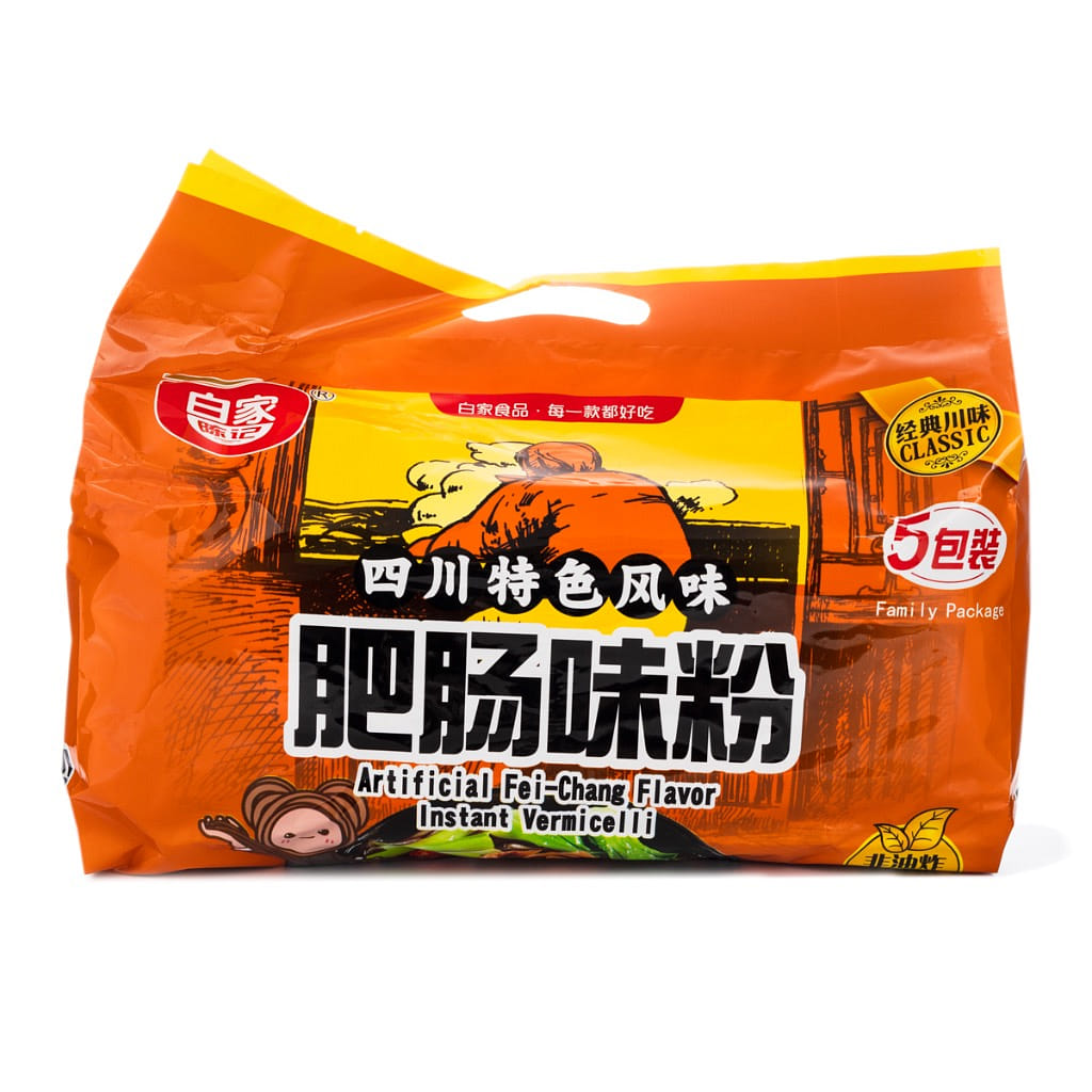 白家陳記辣味肥腸(五連包) 540 克