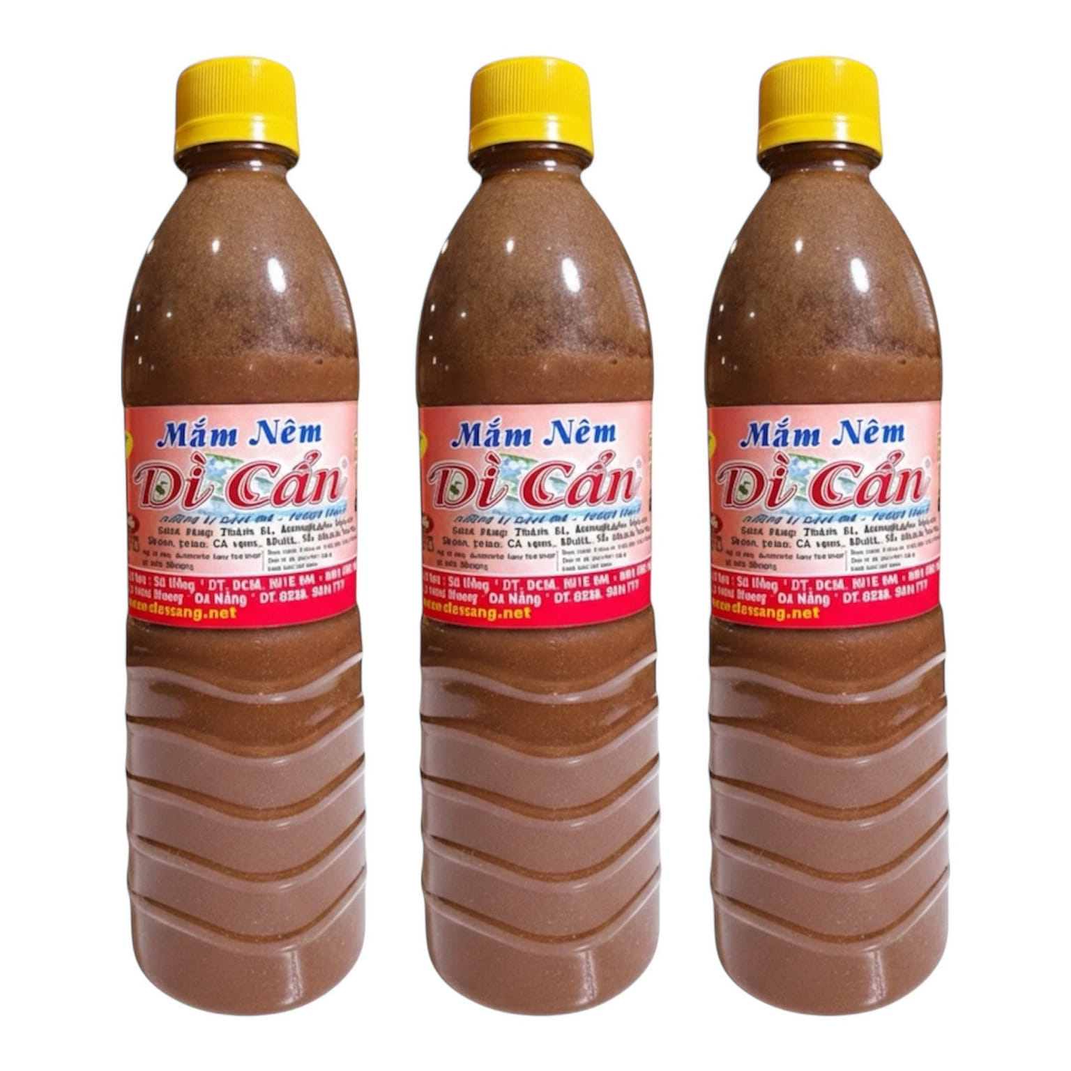 FERMENTED ANCHOVY SAUCE Mam Nem Di Can [set of 3] 500 g*3 bottles