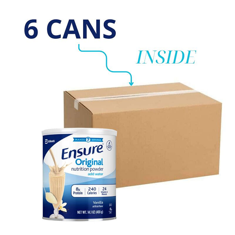 Ensure Original Vanilla Powder 400g Pack of 6 1 개