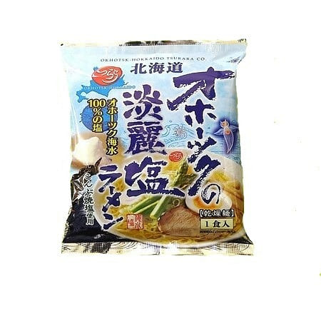 1 serving / Stewed Japanese Ramen Noodle Hokkaido Okhotsk Light Salt Flavor 1 phần