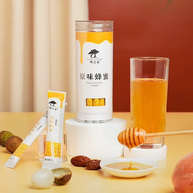 Bee Nest Original Flavor Strip Pack 14g * 16 Honey Natural 224 그램
