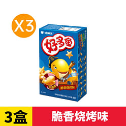 Many crispy fish flavored barbecue 33g * 3boxes 99 g