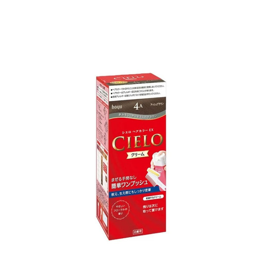 Hoyu Cielo Hair Color EX Cream 4A Gray Brown 1 ส่วน