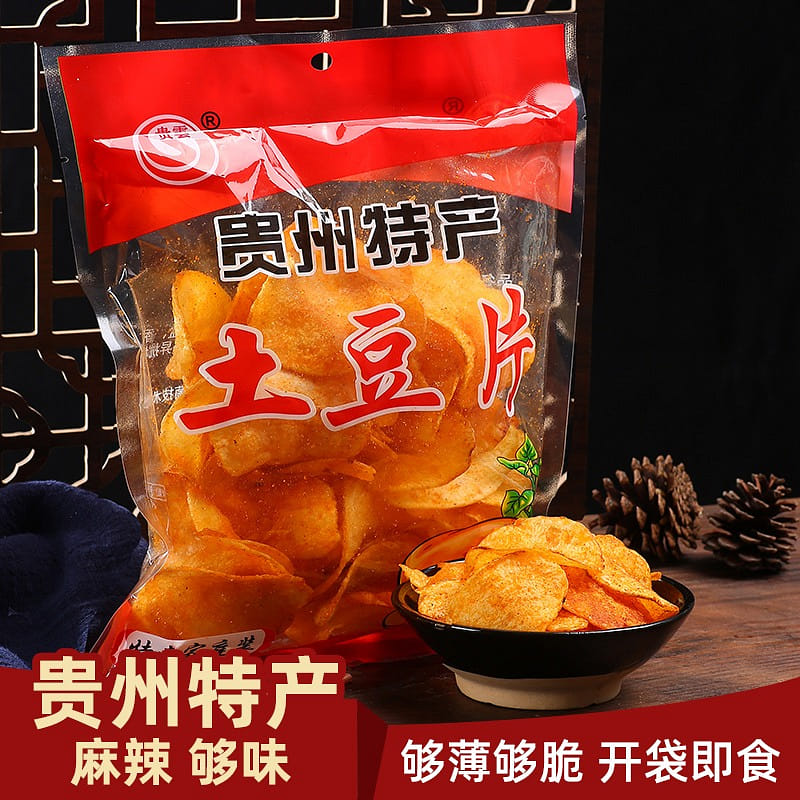 【貴州特產】麻辣土豆片130g 130 克