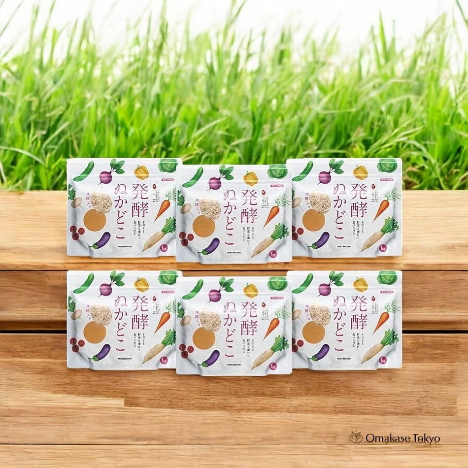 Marukome Plus Koji Fermented Rice Bran 6 Packs 7060 g