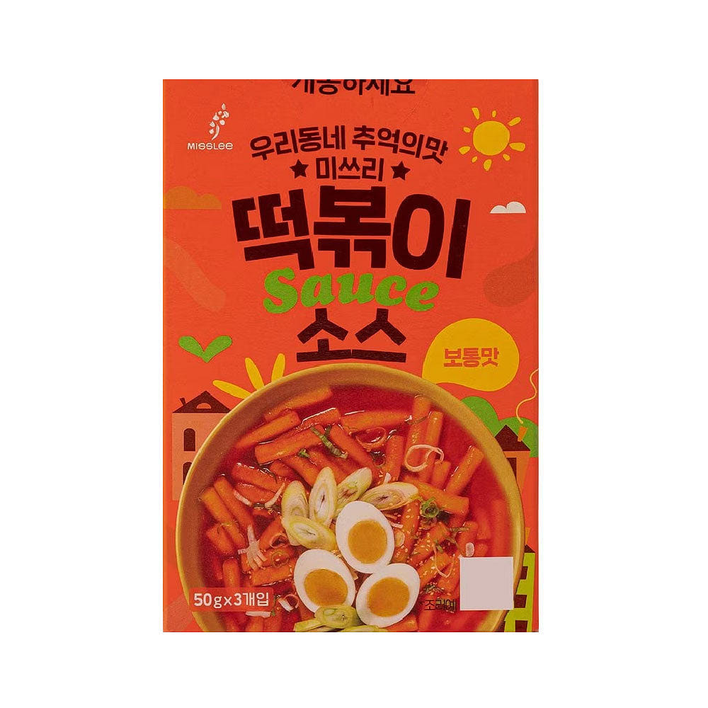 MISSLEE Tteokbokki Sauce (Normal Spicy) 50g x 3p 1 each