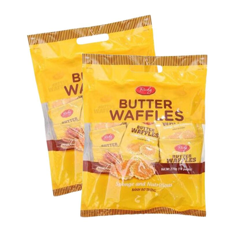 Egg Butter Waffles (Pack Of 2) 270 그램
