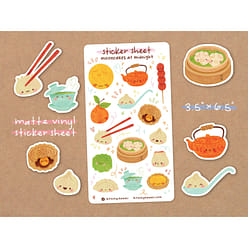 Dim Sum Sticker Sheet 1 份