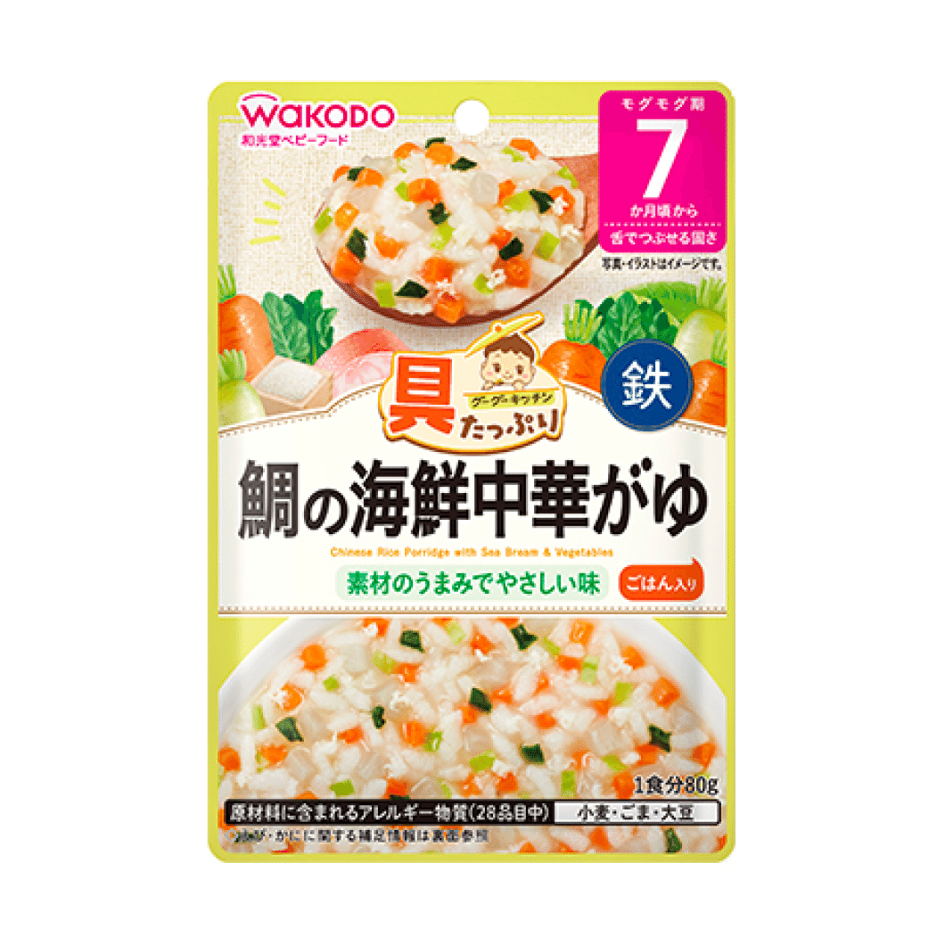 많은 wakudo 장비 Googoo 주방 해산물 중국 중국 음식 80g 1 count