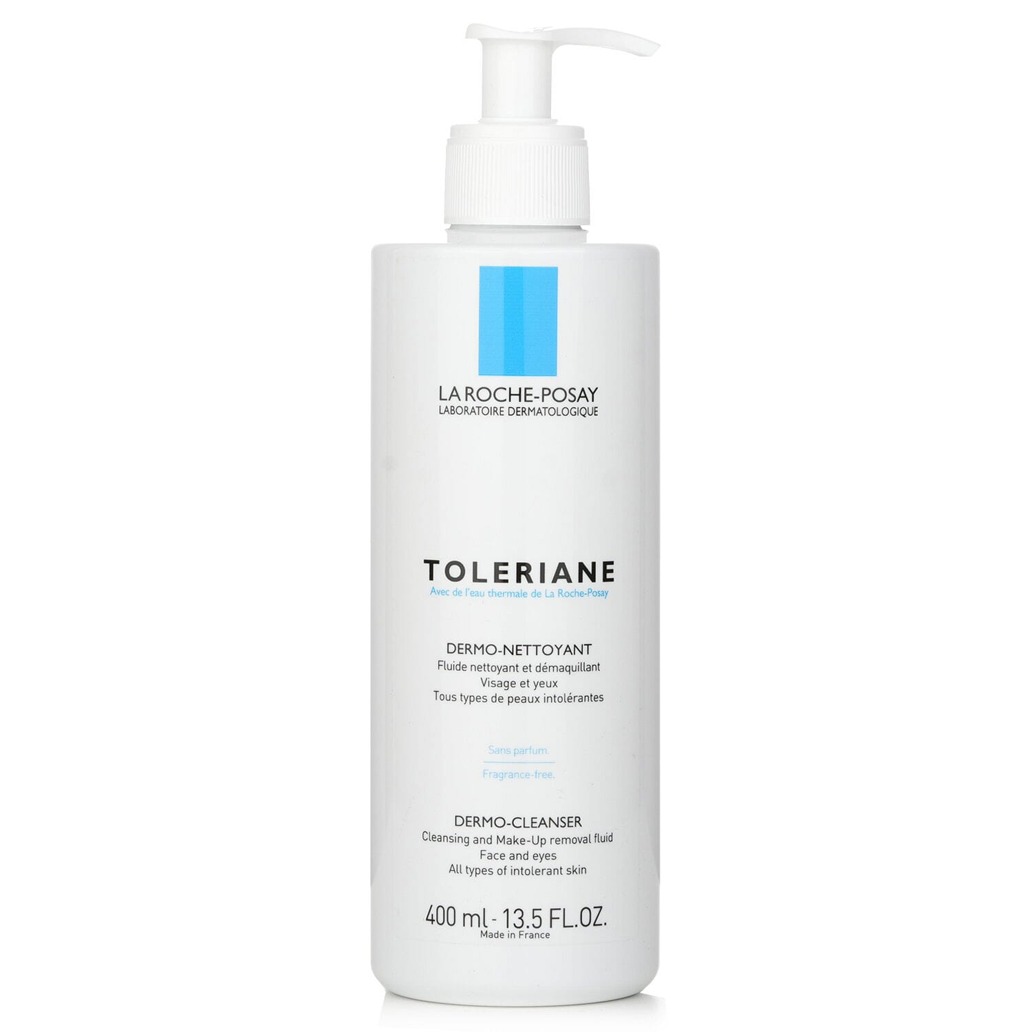 La Roche Posay Toleriane Dermo-Cleanser (Face and Eyes Make-Up Removal Fluid) 400ml/13.5oz 400 밀리리터