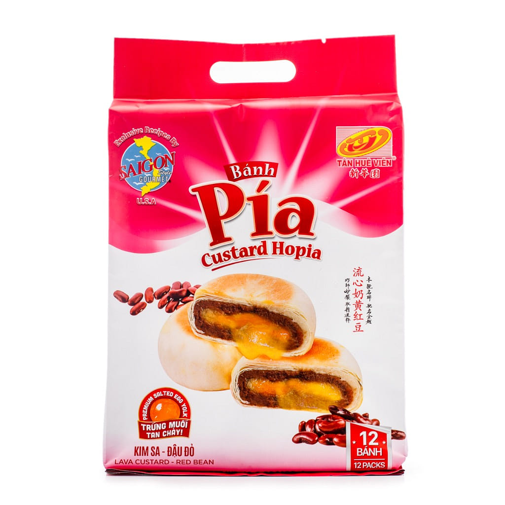 Tan Hue Vien 반피아 카스타드 팥앙금 빵 476 그램