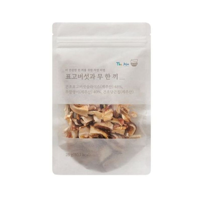 잇더밀 솥밥용 재료 제주 표고버섯과 무 한끼 25g (파우치) 25 그램