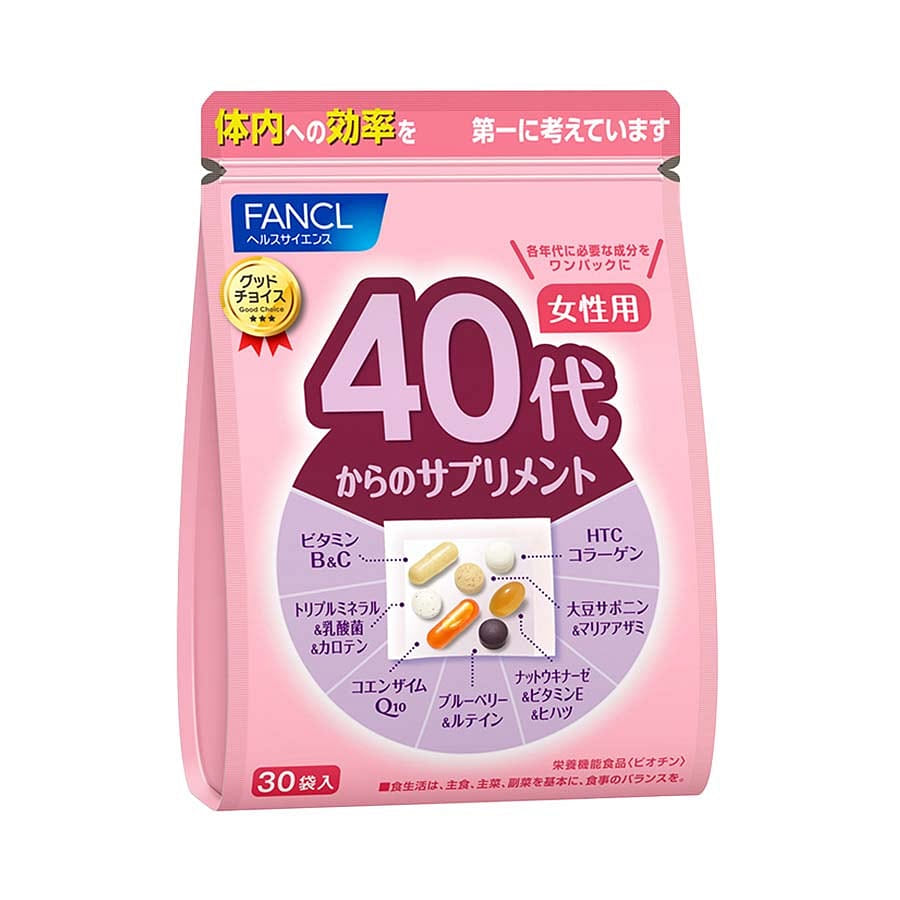 FANCL Age-Defying Vitamins 30Day for Women Aged 40 1 ส่วน
