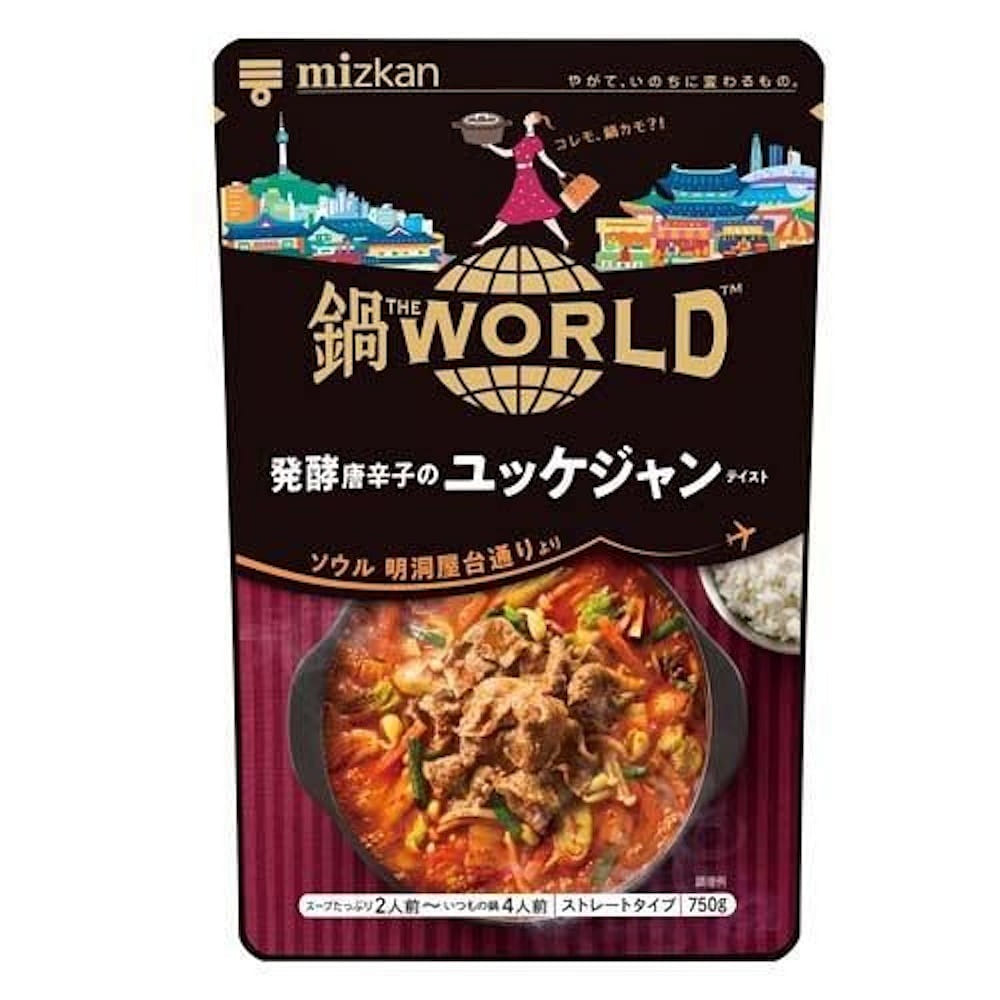 Mizkan Fermented Chili Sauce Flavor Hot Pot 750g 1 pack