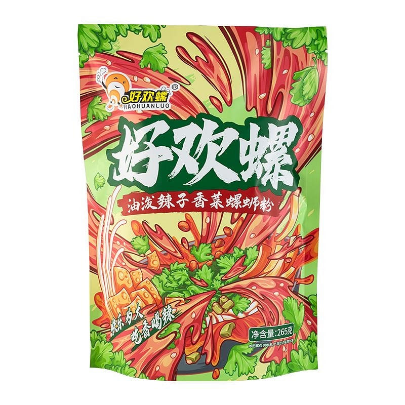 HaoHuanLuo Hot Chili Oil Snail Rice Noodles 265g 265 g