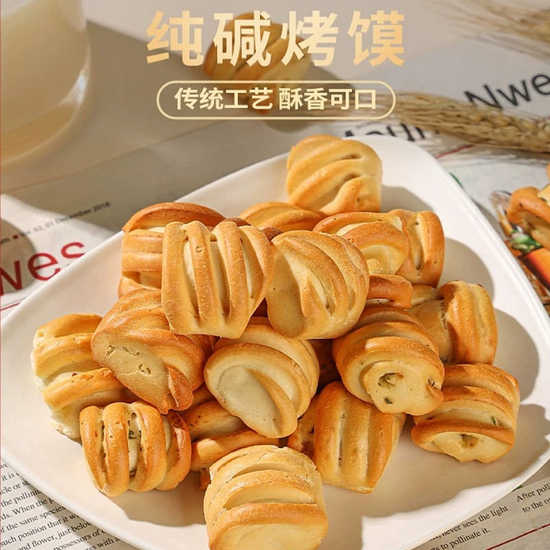 Oceanwide Soda Roasted Steamed Bun, Shanxi Specialty, Handmade 500 กรัม