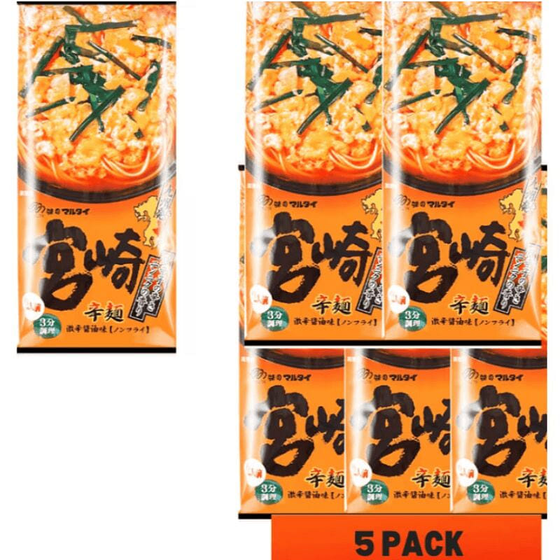 MARUTAIKyushuMiyazakiGarlicSpicySoySauceFlavor*5 186 g