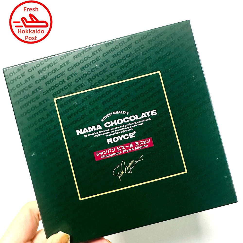 [Fresh Date]Hokkaido Post RoyceNama Chocolate Champagne Pierre Mignon 20pcs 1 box