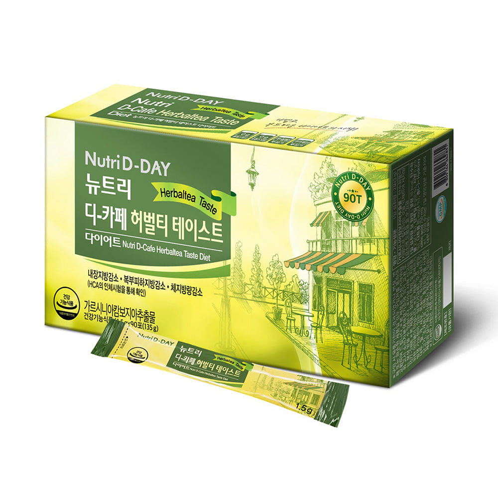 NutriD-Day D-Cafe Herbal Tea Taste Diet 1.5g x 90p 1 each
