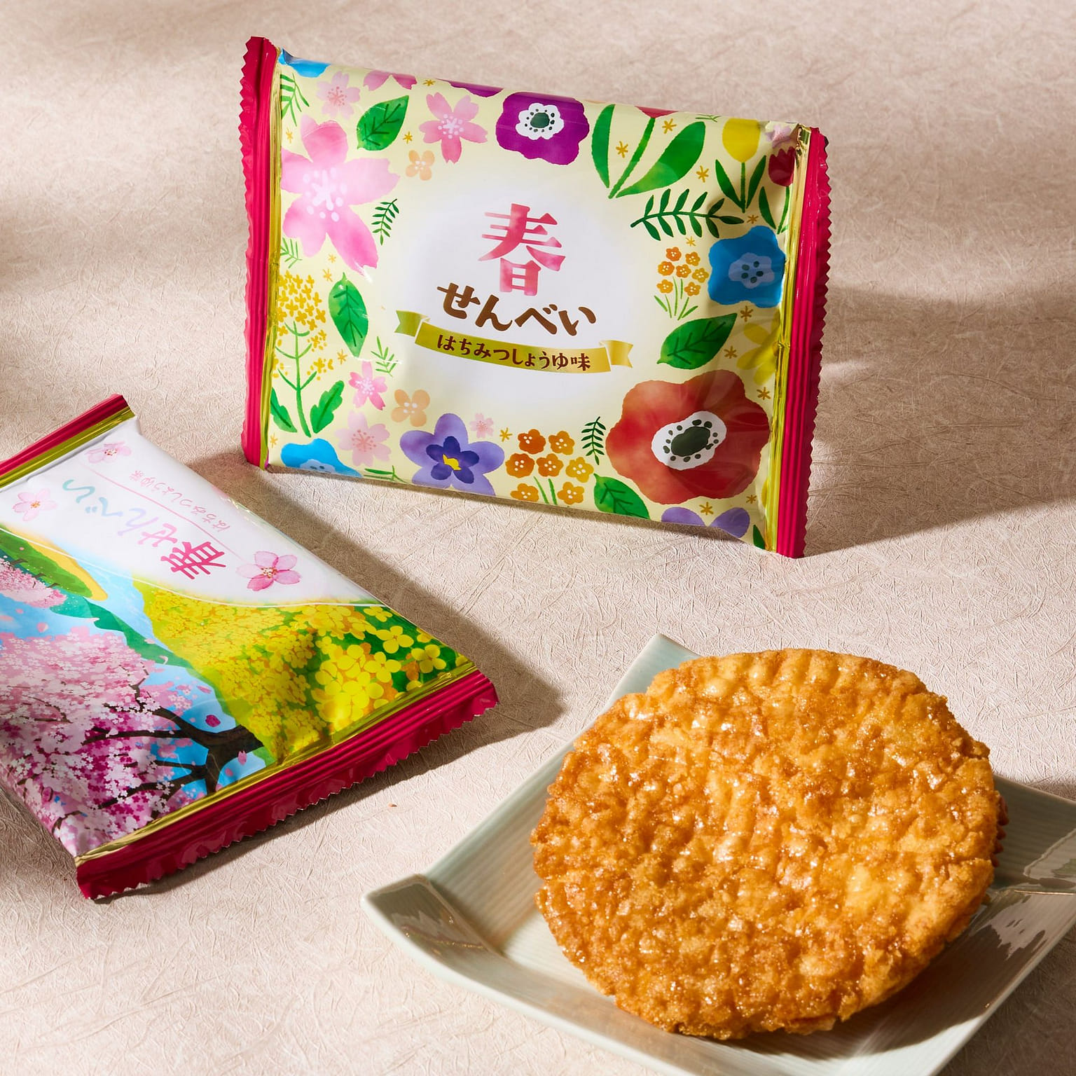 Spring Senbei Cracker (10 pieces set) 310 그램