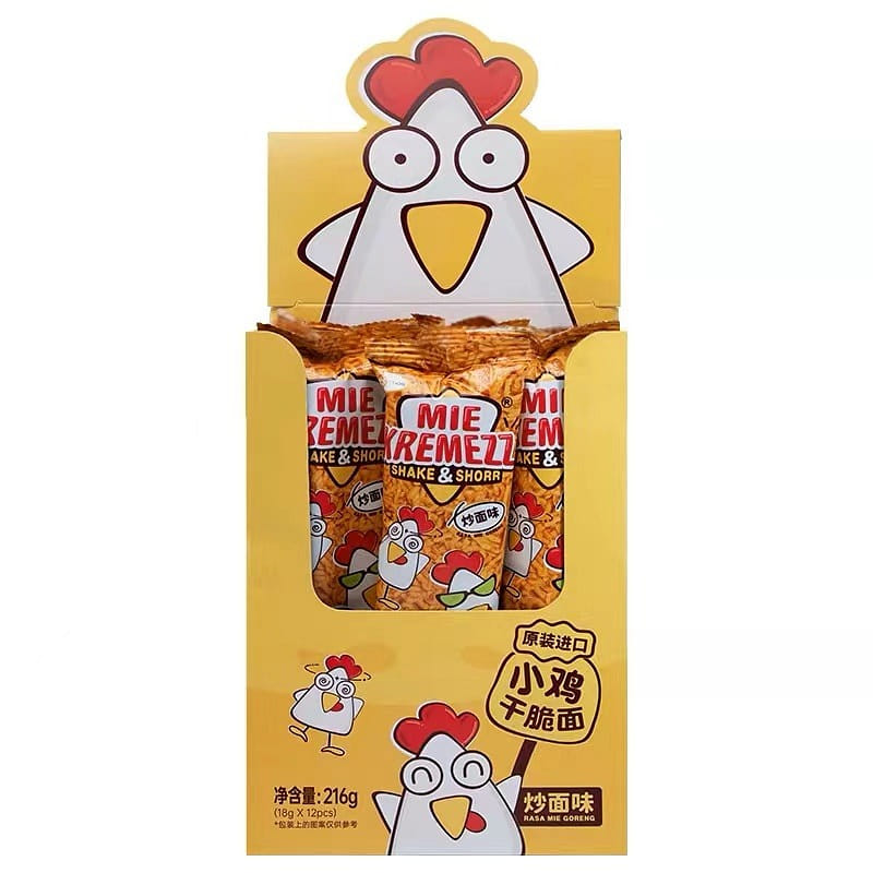 MieKremezz Indonesian imports Chicken Noodles 216 g
