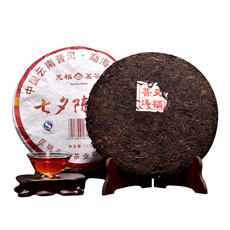 Yunnan ancient wild tree, weight control Pu Erh Cake Tea(327g) 1 개