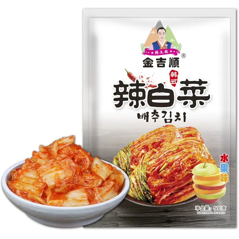 Kim Ji Soon Korean Style Spicy Cabbage 500g*1 bag 500 그램