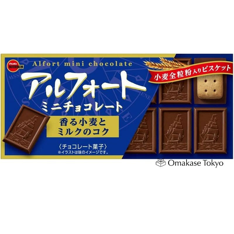 波旁迷你全麦巧克力饼干 77 克