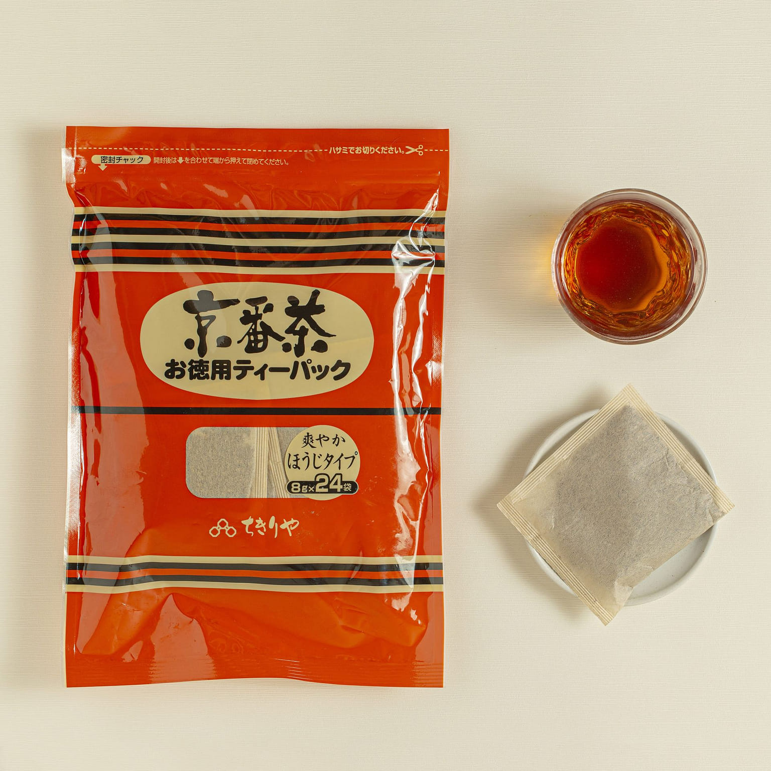 Chikiriya - Kyobancha (roasted Japanese Green Tea) - Tea bag - 6.77oz 1 개