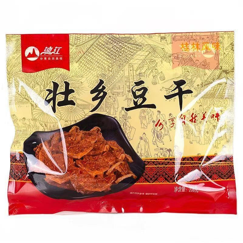 Lijiang Zhuangxiang Original FlavorTofu Snack 208g 1 pack