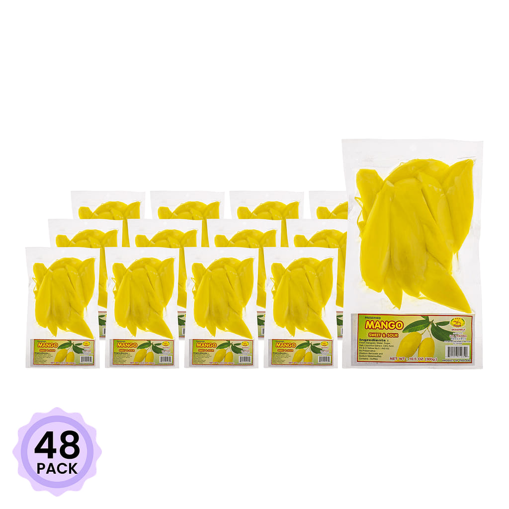 Dragonfly Pickled Mango, Sweet and Sour 10.58 oz*48 pack