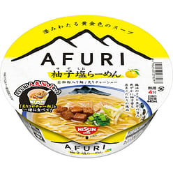 NISSIN Noodle Ramen TOKYO AFURI Yuzu Salt Cup 93g 1 each