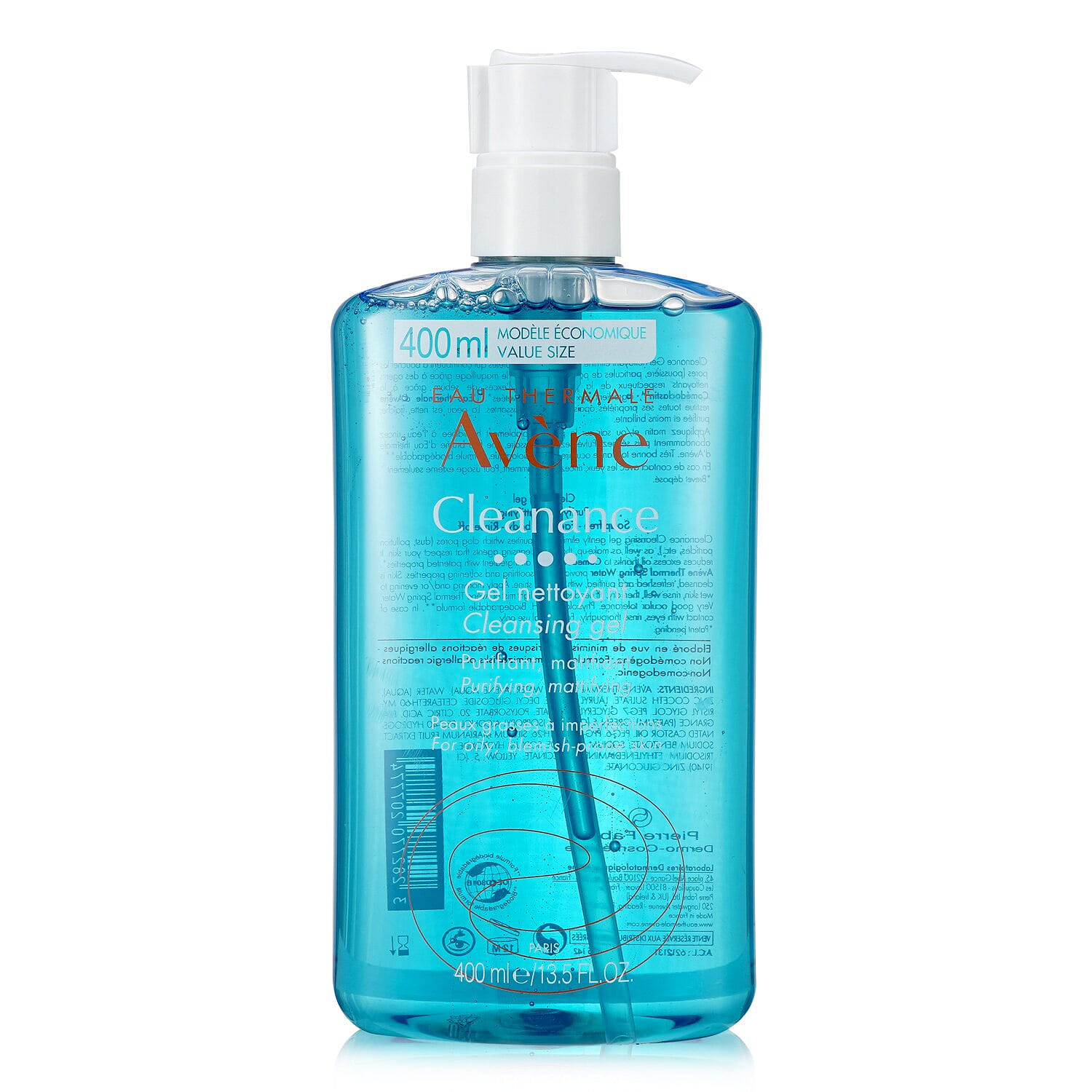 Avene Cleanance Cleansing Gel - For Oily, Blemish-Prone Skin 400ml/13.5oz 400 밀리리터
