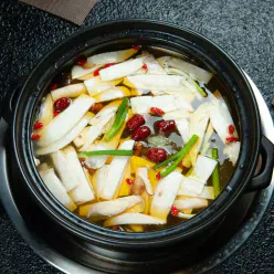 Dezhuang hotpot base Clear+mushroom+tomato soup 540 g