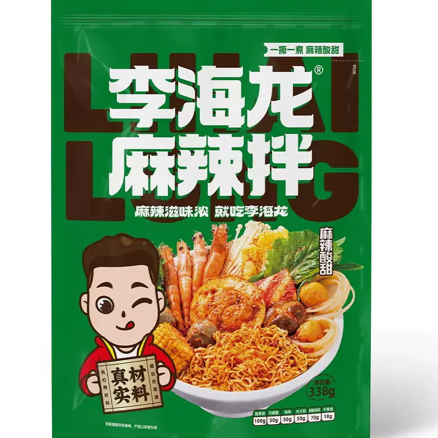 李海龙 东北麻辣拌338g*1袋 酸甜口味 338 克