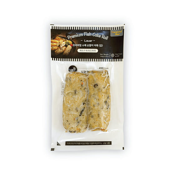 weee_frozen_부산어묵 프리미엄 수제 손말이 어묵 - 김 160 그램