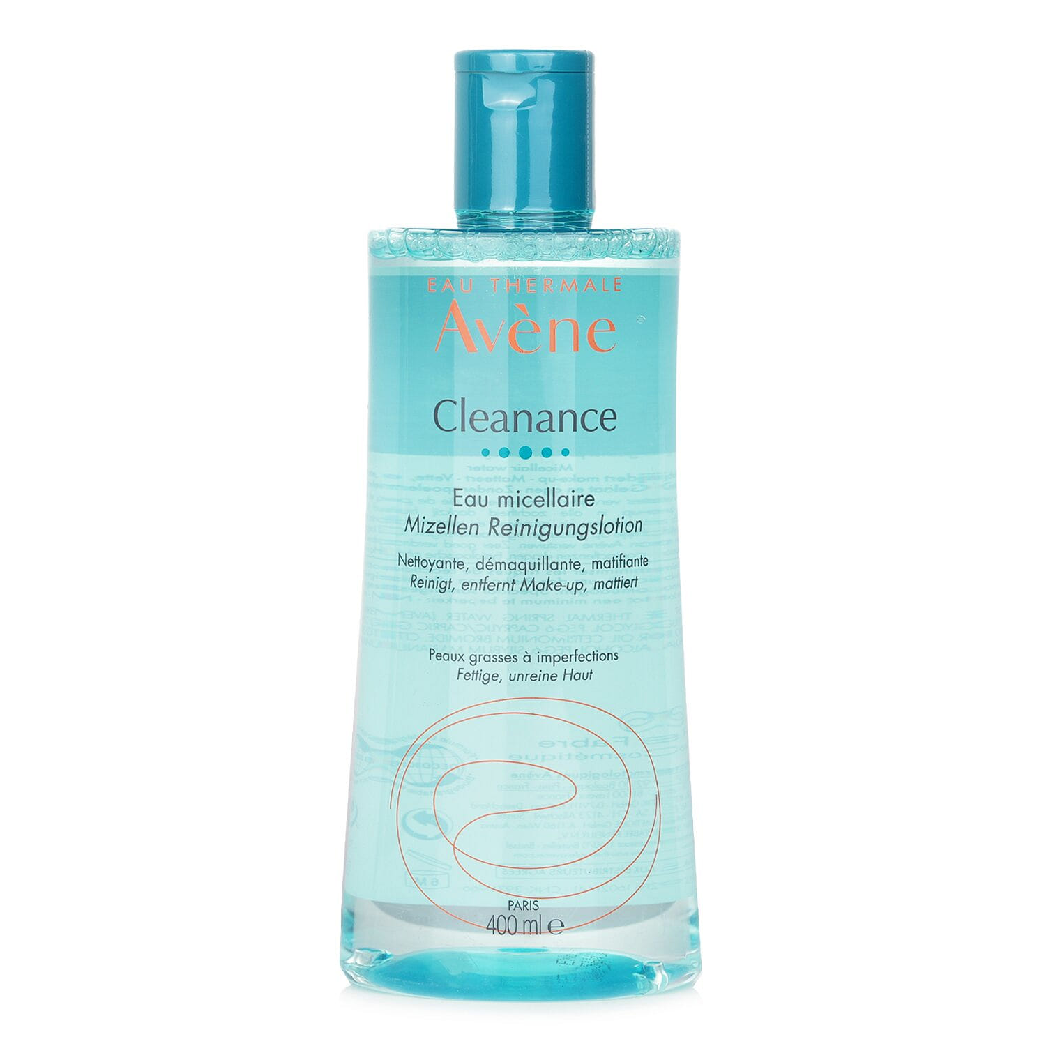Avene Cleanance Micellar Water (For Face & Eyes) - For Oily, Blemish-Prone Skin 400ml/13.52oz 400 ml(ミリリットル)