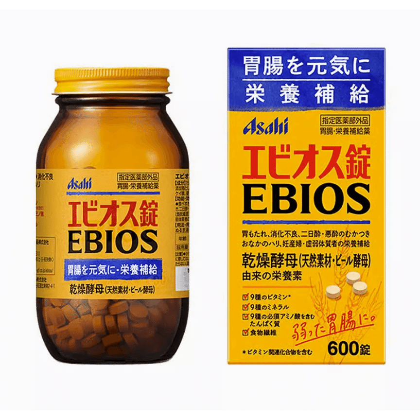 Asahi Brewer Yeast EBIOS regulates gastrointestinal supplement nutrition 600 1 개
